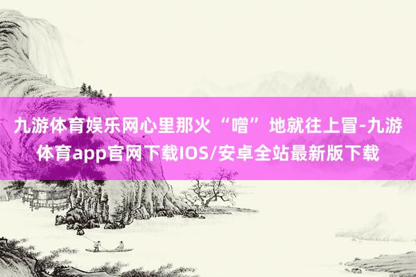 九游体育娱乐网心里那火 “噌” 地就往上冒-九游体育app官网下载IOS/安卓全站最新版下载